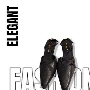 Nina Slingback Pointed Toe Pumps